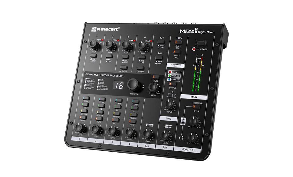 RELACART MIXX 8.6 : DIGITAL MIXER
