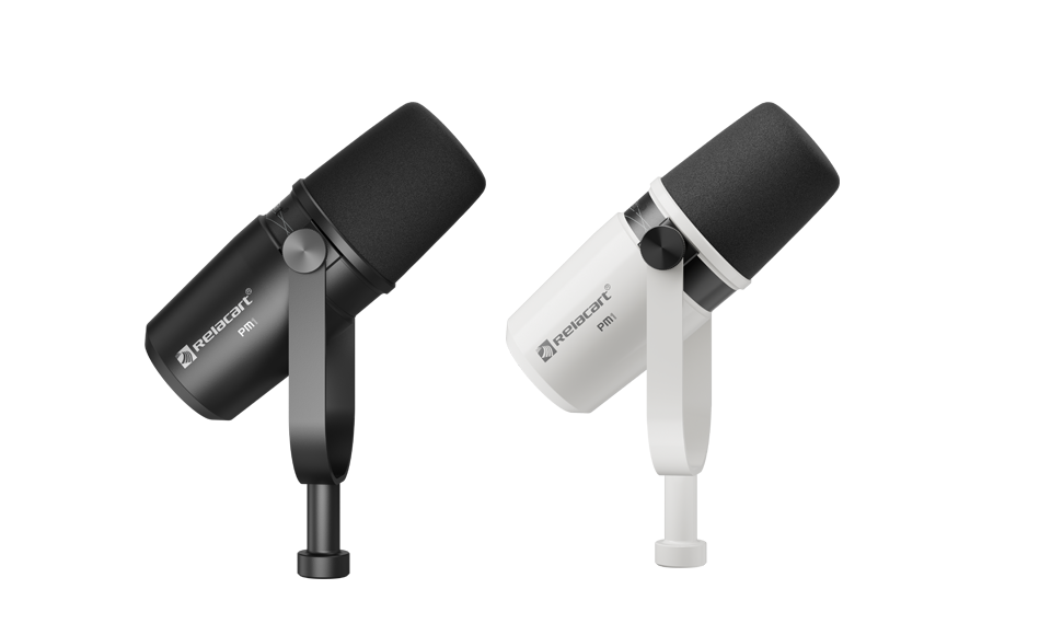 Relacart PM1 CARDIOID DYNAMIC PODCASTING MICROPHONE