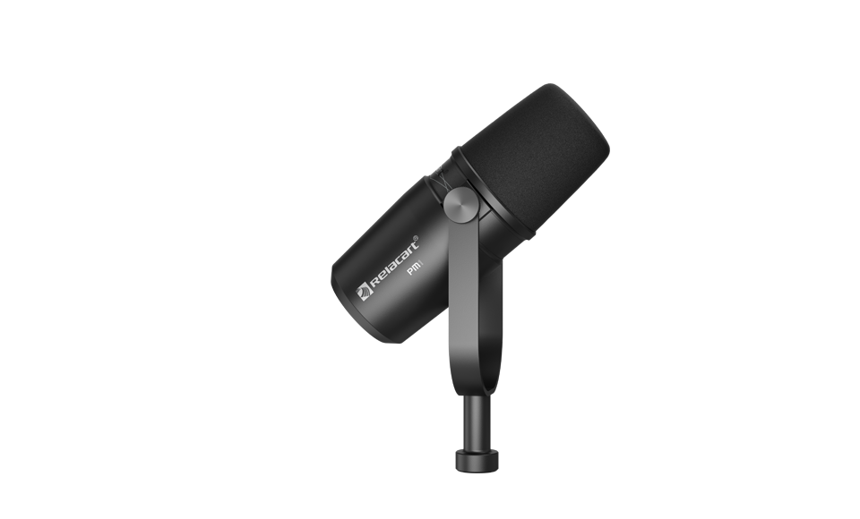 Relacart PM1 CARDIOID DYNAMIC PODCASTING MICROPHONE
